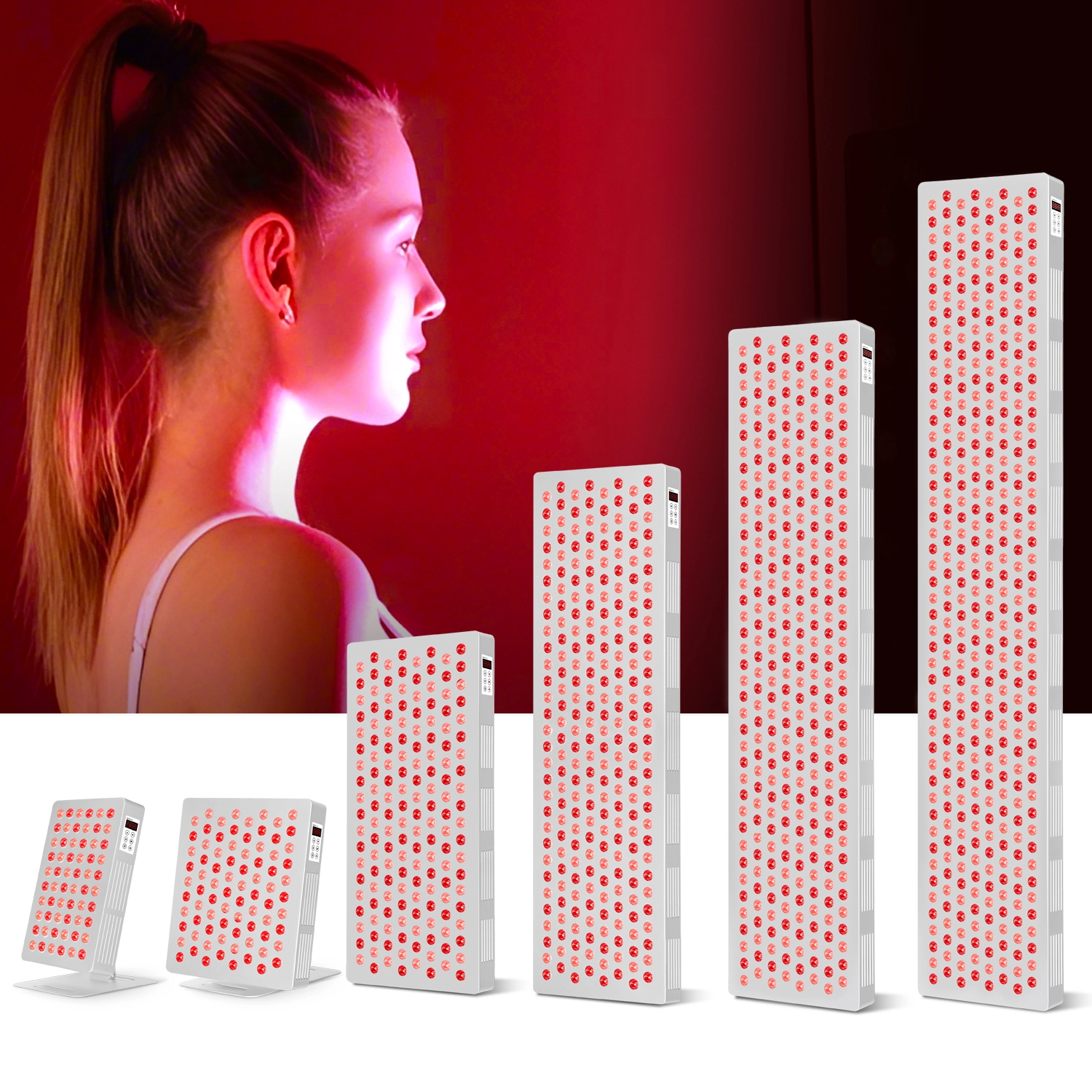 Panneau de thérapie par lumière rouge Sunsred A160 800W LED 1