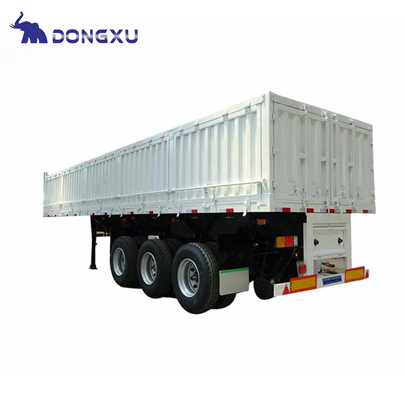 High-Capacity Side Tipper Semi Trailer for Efficient Transport 2