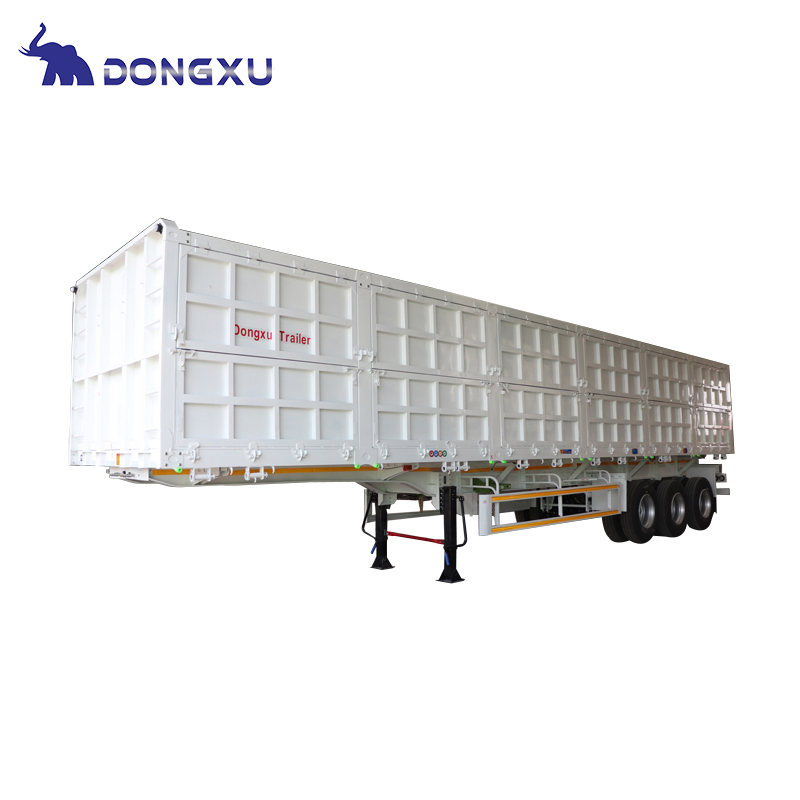 High-Capacity Side Tipper Semi Trailer for Efficient Transport 3