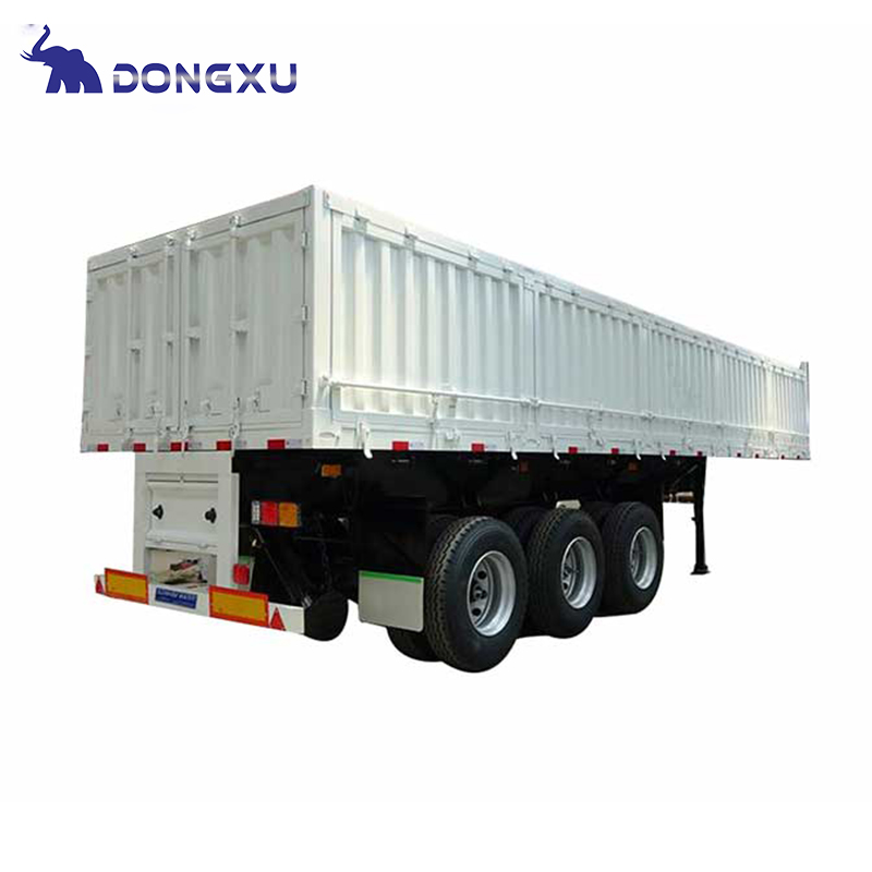 High-Capacity Side Tipper Semi Trailer for Efficient Transport 4