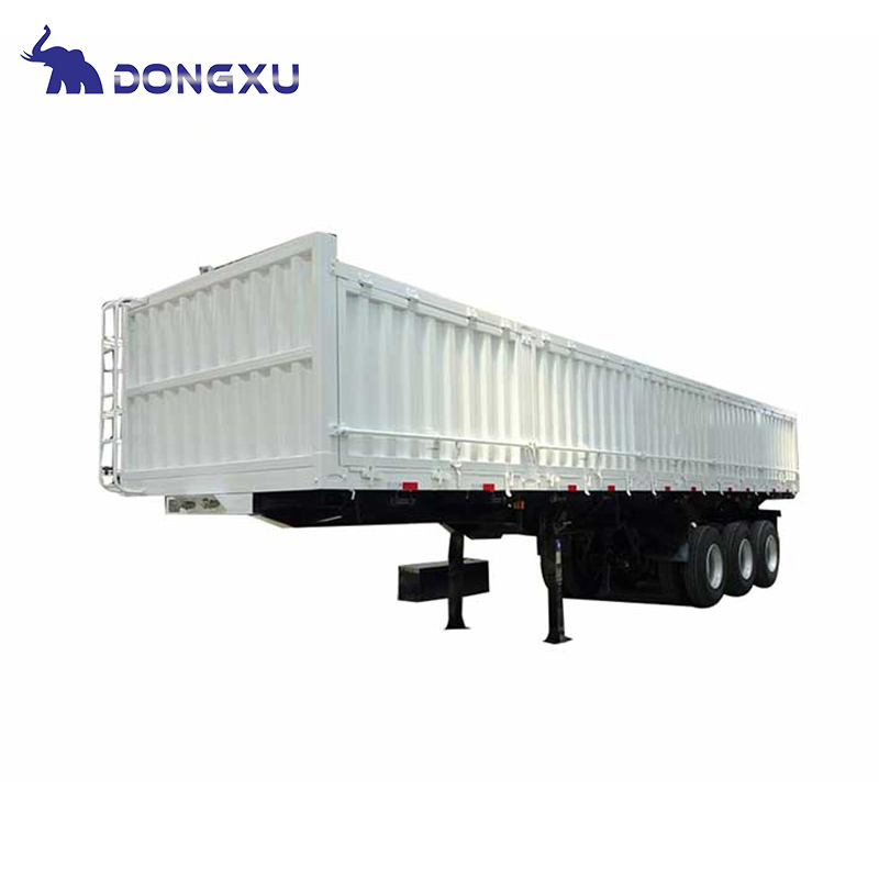 High-Capacity Side Tipper Semi Trailer for Efficient Transport 7