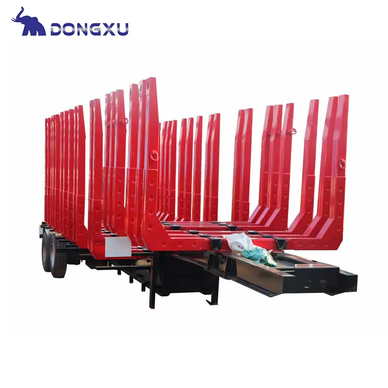 Reliable Wood Log Trailer with Custom Services for Container & Bulk 5