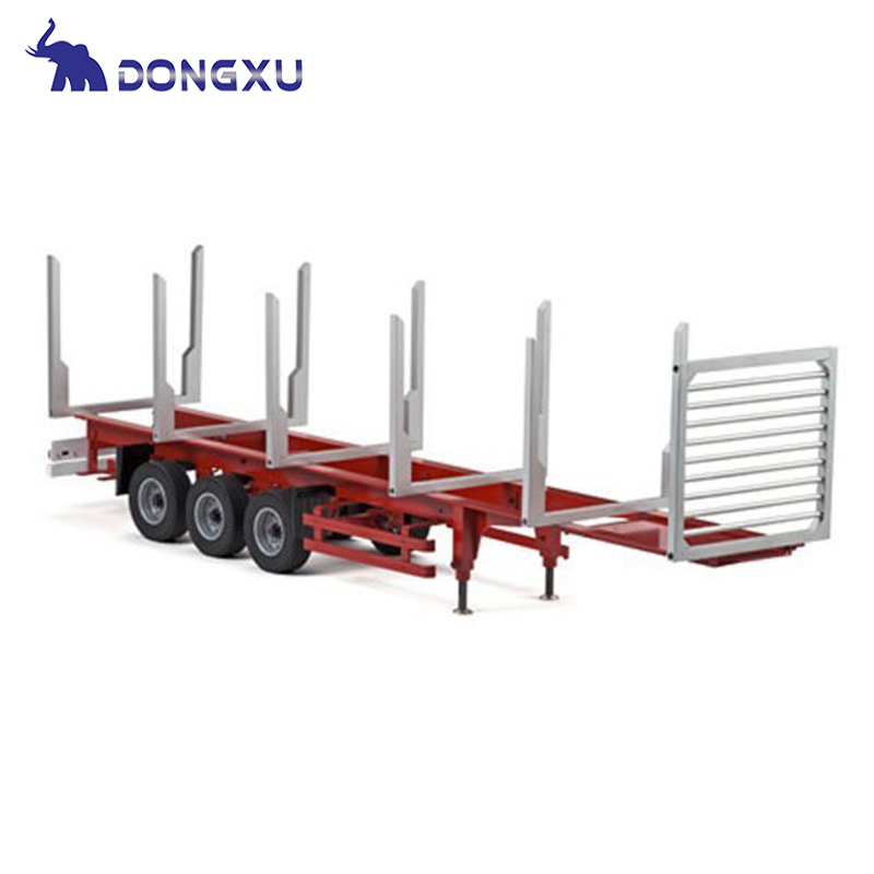 Wood Log Semi Trailer for Transporting Timber 7