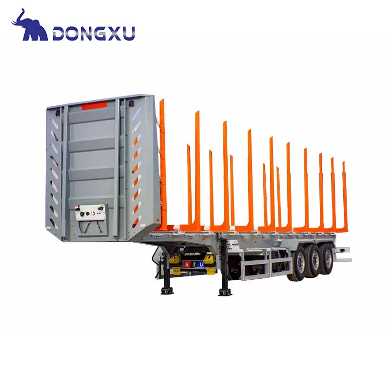 Reliable Wood Log Trailer with Custom Services for Container & Bulk 2