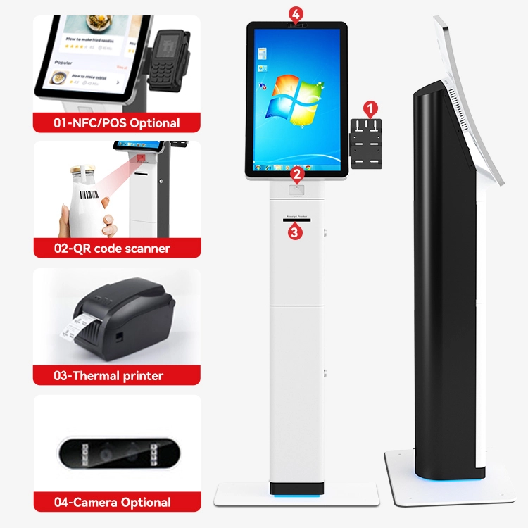 LUXURING Custom Touch Screen Kiosk 55KG Custom Touch Screen Kioskfactory Direct Supply 6