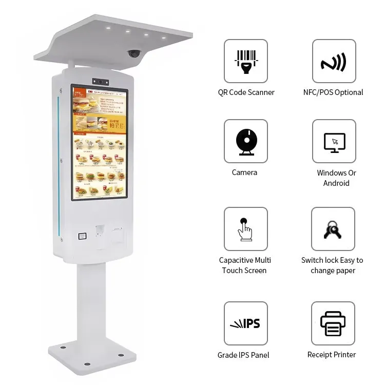 LUXURING Digital Kiosk Touch Screen USD Digital Kiosk Touch Screenhigh safety 3