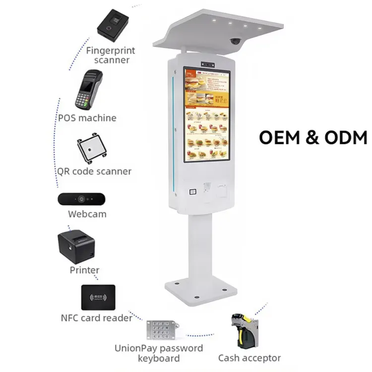 LUXURING Digital Kiosk Touch Screen USD Digital Kiosk Touch Screenhigh safety 5