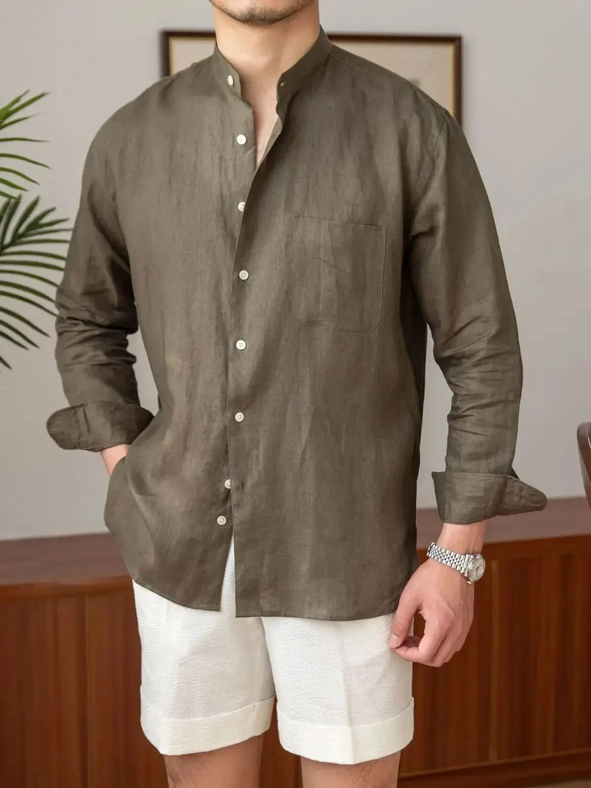 Classic Men's Business Shirt 1