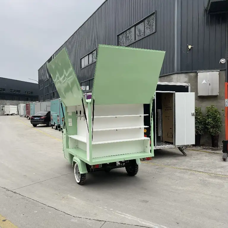 Safe to Usevintage Food Trailer for Sell 25days T/T；D/P；L/C；Visa；Mastercard Etc 5