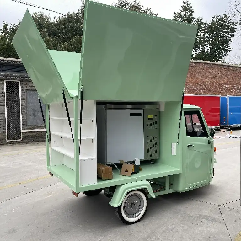 Safe to Usevintage Food Trailer for Sell 25days T/T；D/P；L/C；Visa；Mastercard Etc 2