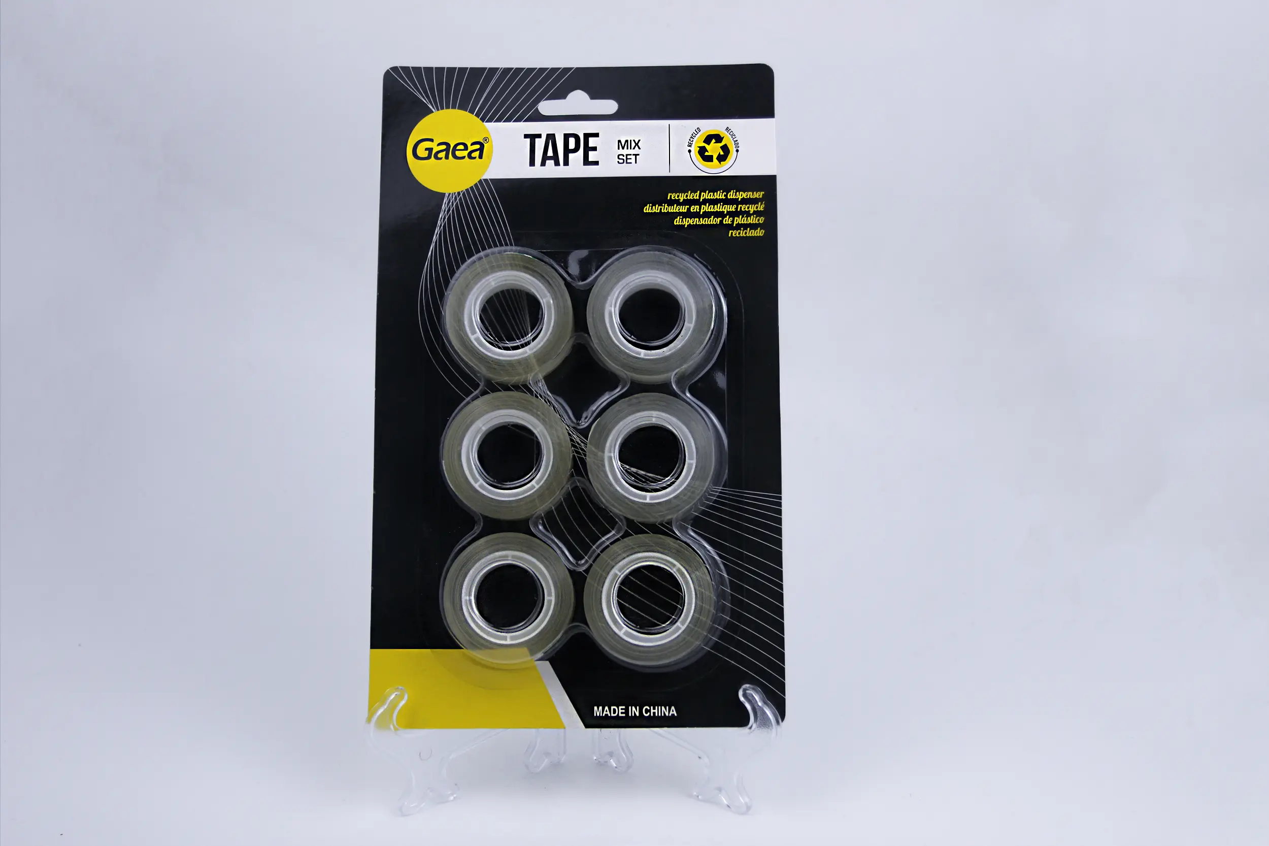 Gaea Two Sided Transparent Tape According to Customer′s Requirementsfactory Direct Supply 3