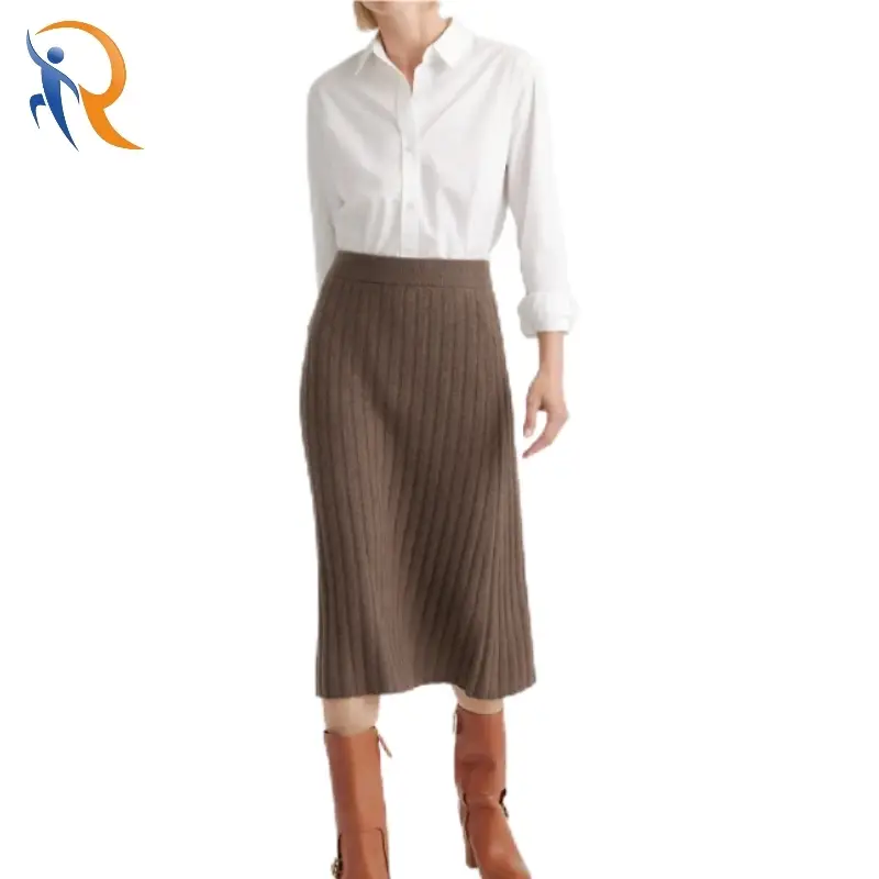 Winter Sweater Midi Skirt 1