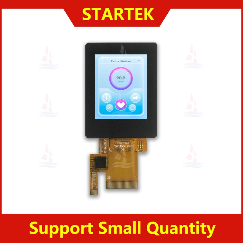 1.77 inch 128x160 resolution ST7735S MCU+SPI interface Car TFT LCD with capacitive touch KD018QQTBN009-C002A 1