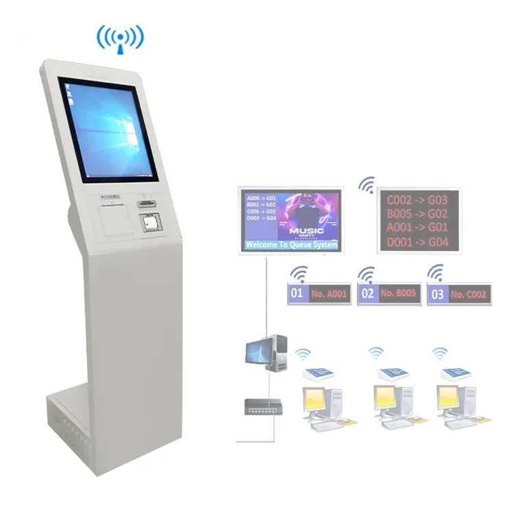 Newself Check in Kiosk for Information Display 110-240v 7-25 DAYS 3