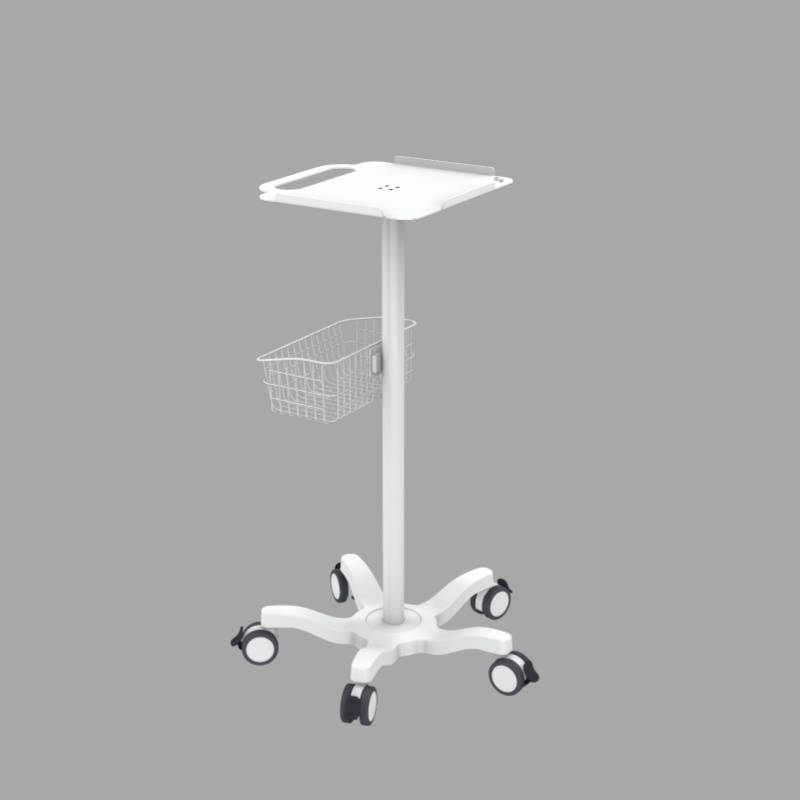 Troli Perubatan Pelbagai Fungsi Elektrokardiogram Ultrasound Troli Hospital -Peacemounts PM-X1 5