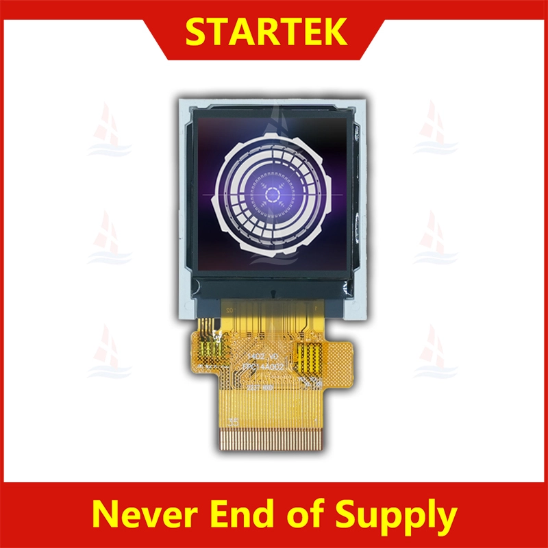Interfaccia SPI industriale TFT LCD da 1,44 pollici 128x128 ST7735S 8/16 bit MCU 3/4 fili KD014QQTBN002 1