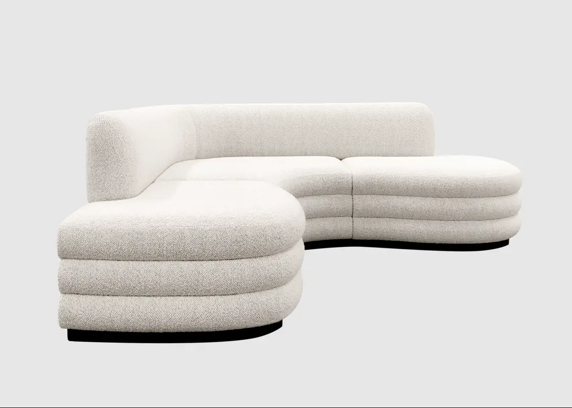Modern Couch Arc-shaped - - HENYANG 6