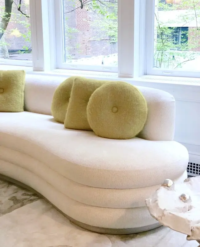 Modern Couch Arc-shaped - - HENYANG 4
