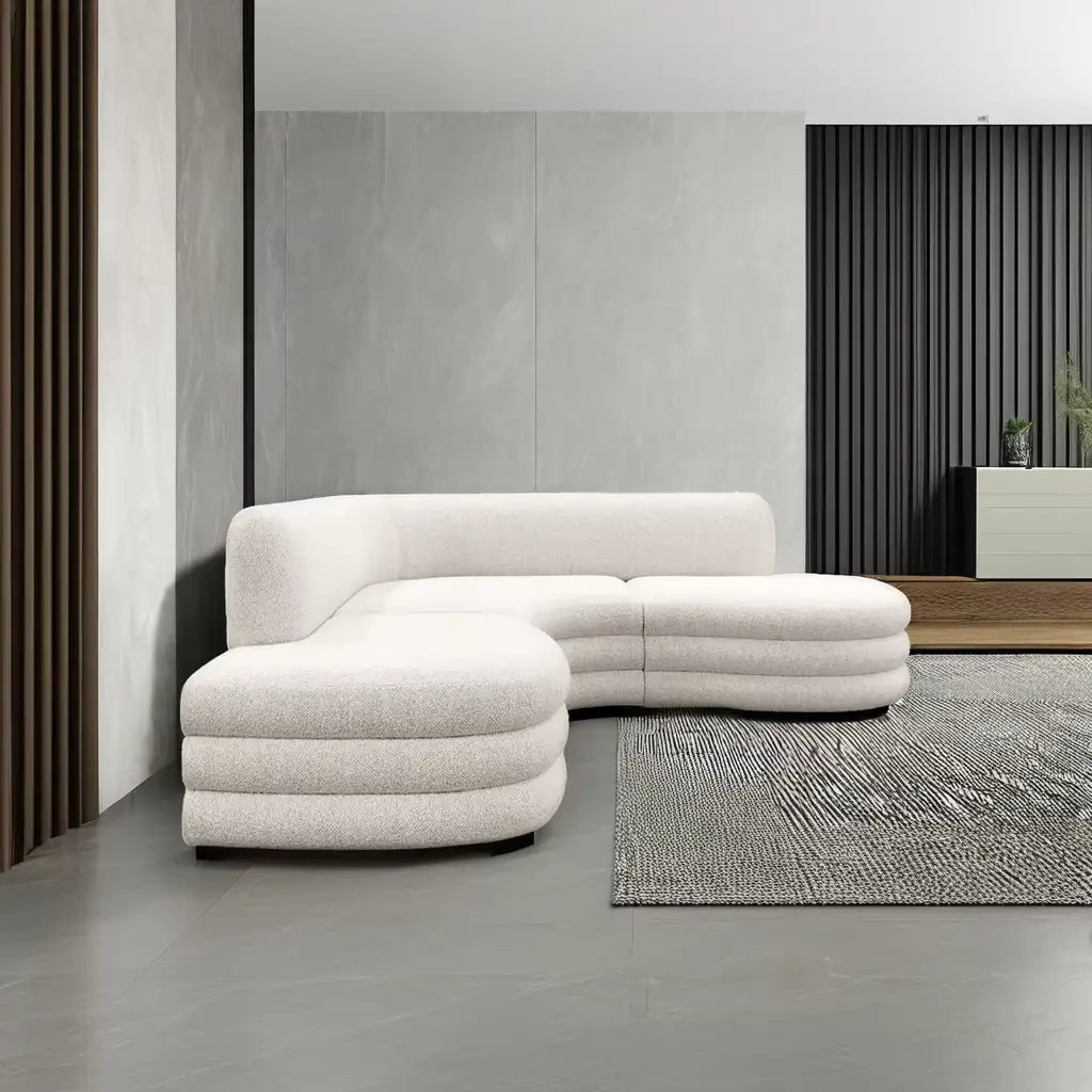 Modern Couch Arc-shaped - - HENYANG 3