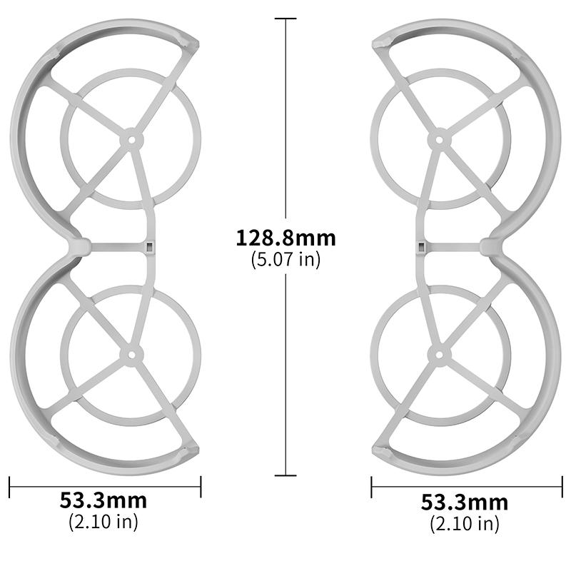 Protector de hélice reemplazado fluorescente STARTRC para DJI Neo 9