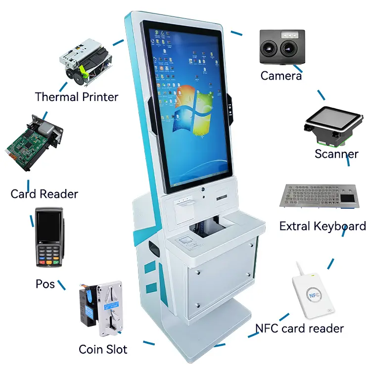 Professional Smart Bank Kiosk for Outdoor Display 4