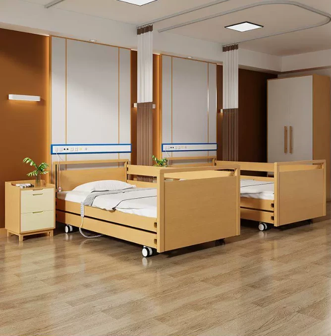 Cama de enfermería eléctrica multifuncional para residencias de ancianos y centros recreativos con materiales ecológicos 1
