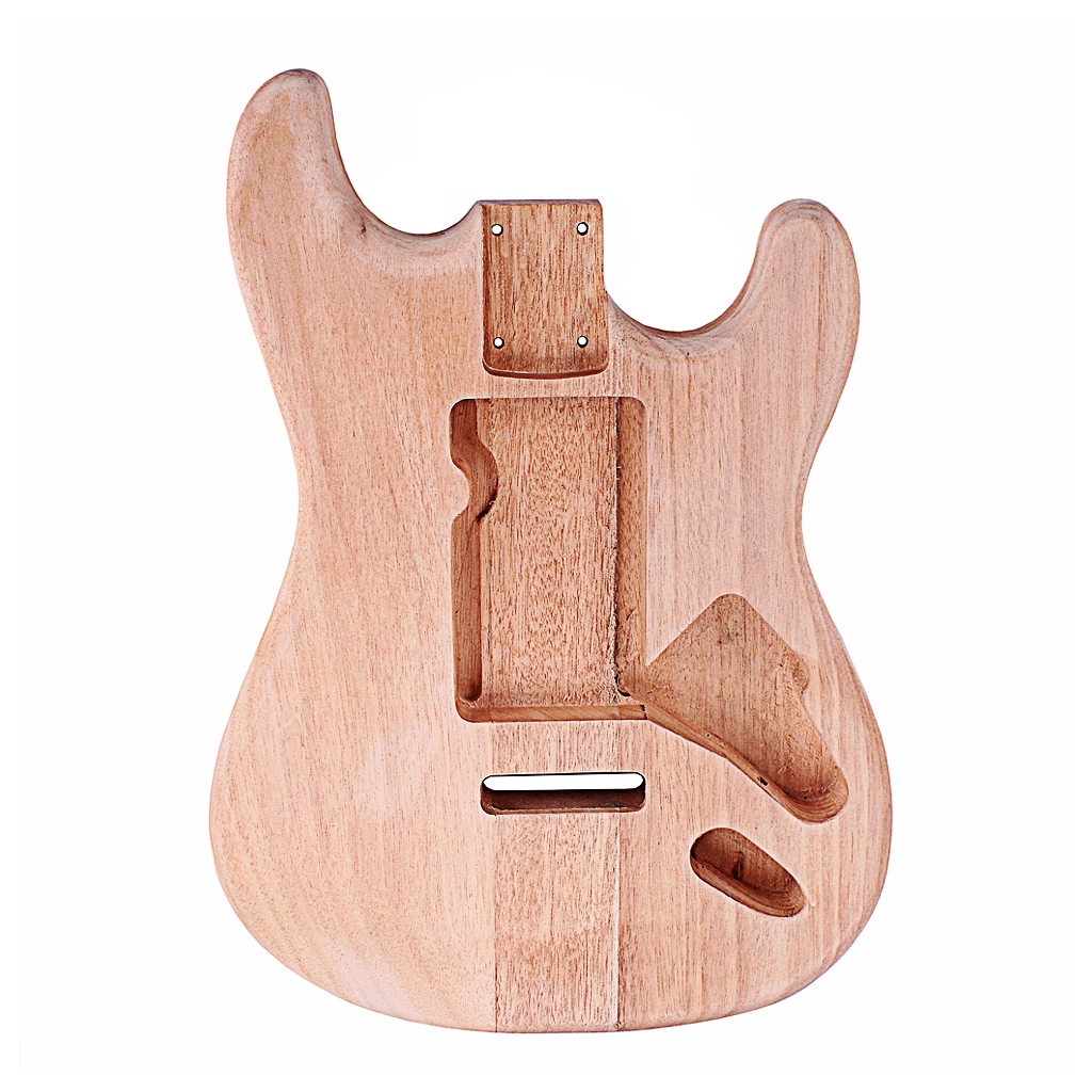Cuerpo de guitarra eléctrica Alnicov ST, guitarra de caoba, accesorio DIY GSB01 1