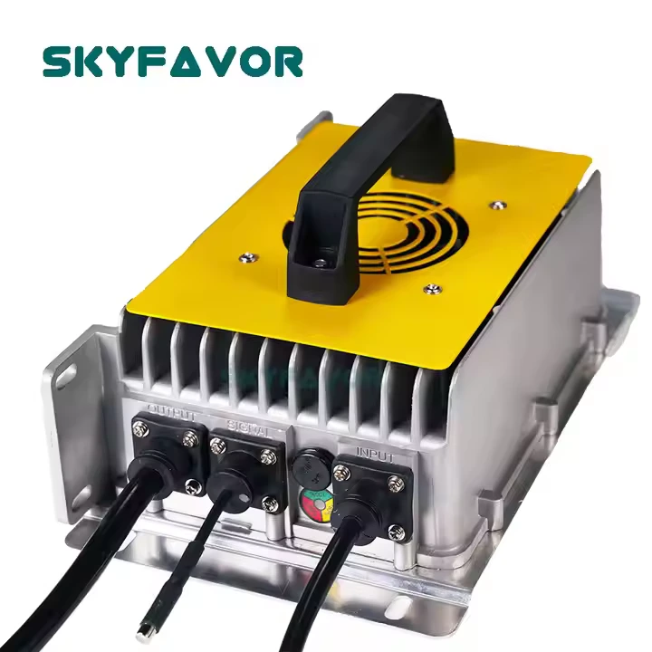 Maßgeschneidertes professionelles 60-V-Lithium-Batterieladegerät, 60 V, 25 A, wasserdichtes automatisches 16S- oder 17S-Li-Ionen-Lipo-Lithium-Batterieladegerät 1