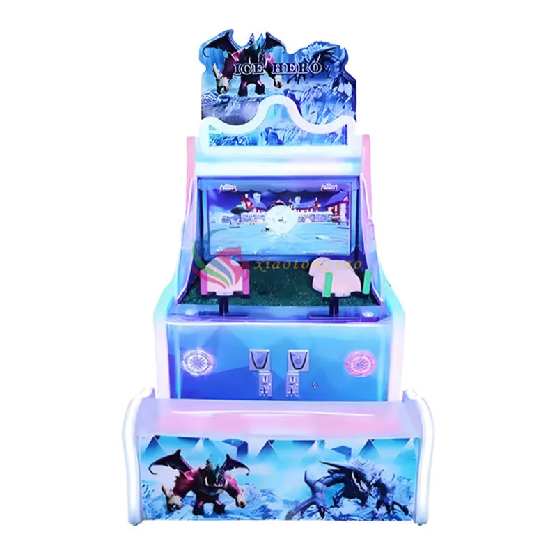 Entretenimento parque infantil comercial tiro arcade máquina de jogo troca máquina arma tiro 1
