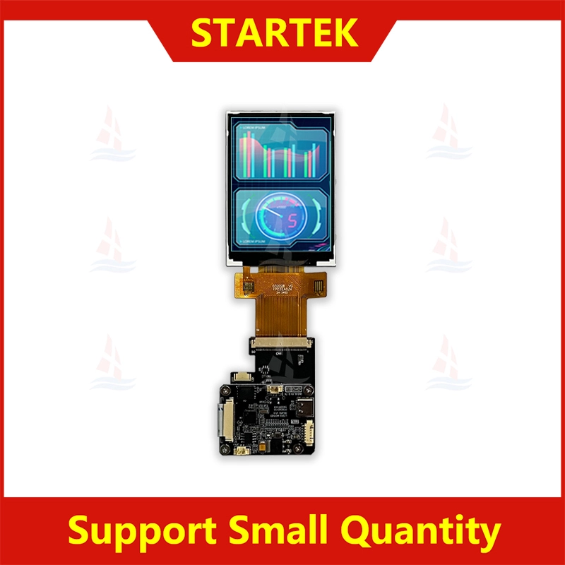 Angolo di visione completo da 3,2 pollici Interfaccia segnale RS485 Modulo display LCD TFT per auto Scheda UART KD032QVFMD028-RS485 1