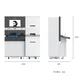 Self Kiosk Machine Matel - for Advertising Display - LUXURING 8