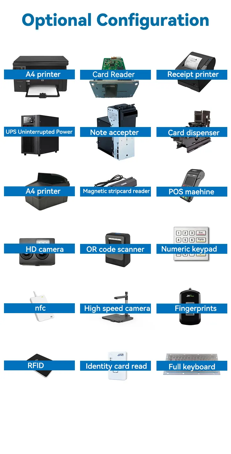 Self Kiosk Machine Matel - for Advertising Display - LUXURING 5