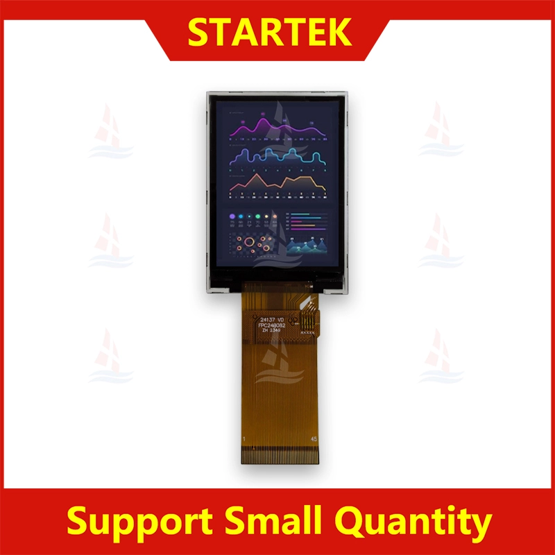 2.4 inch transflective 240x320 ST7789T3 sunlight readable MCU/RGB/SPI interface industrial LCD module KD024QVRMD137 1