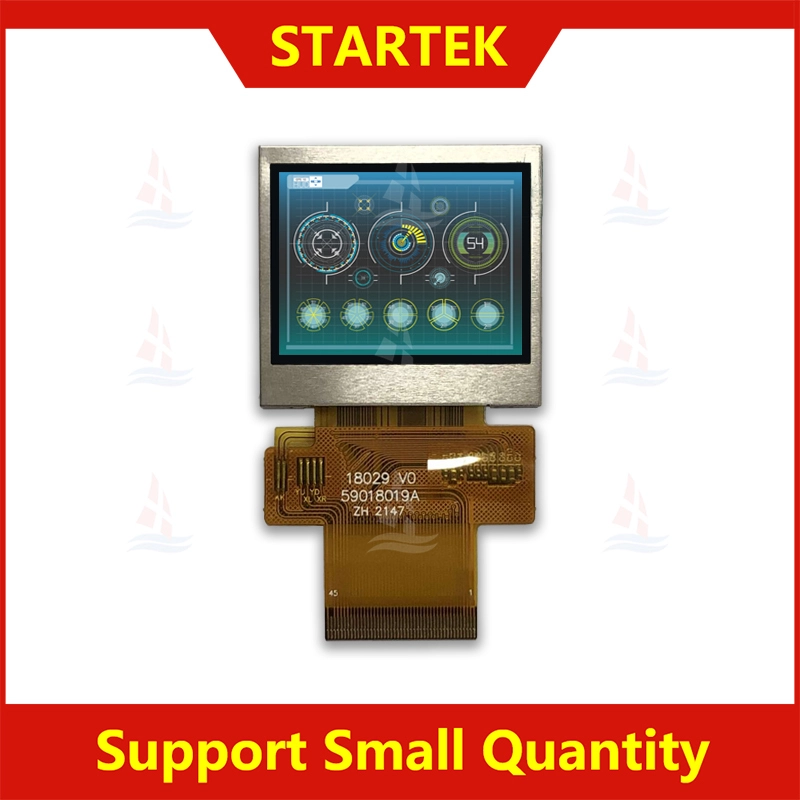 Risoluzione 1,75 pollici 296x222 ILI9342 Interfaccia MCU a 16 BIT Modulo LCD transflettivo KD018LQRMN029 1