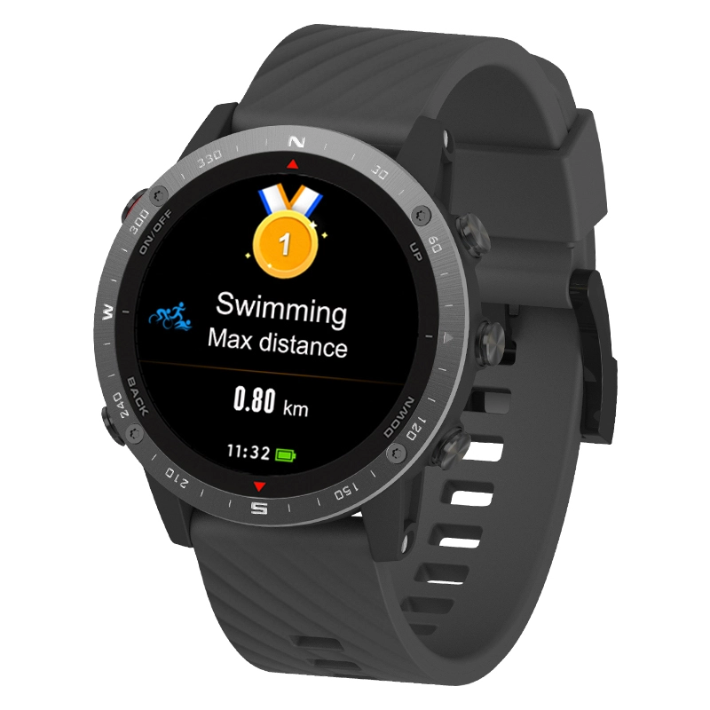 Swimming, hiking, fishing, triathlon, running, cycling, walking, dynamic heart rate monitoring GPS sports watch 1