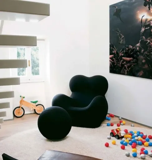 Modern Leather Couch S11 - - HENYANG 5