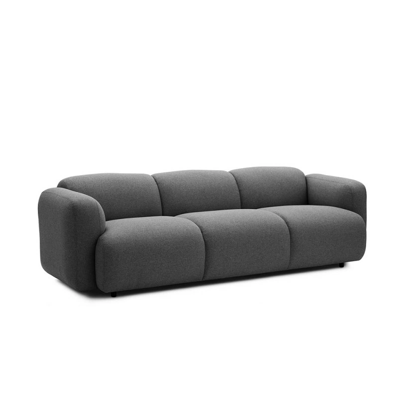 Selling fashion modern design fabric sofa cover American corner combination living room art furniture 1