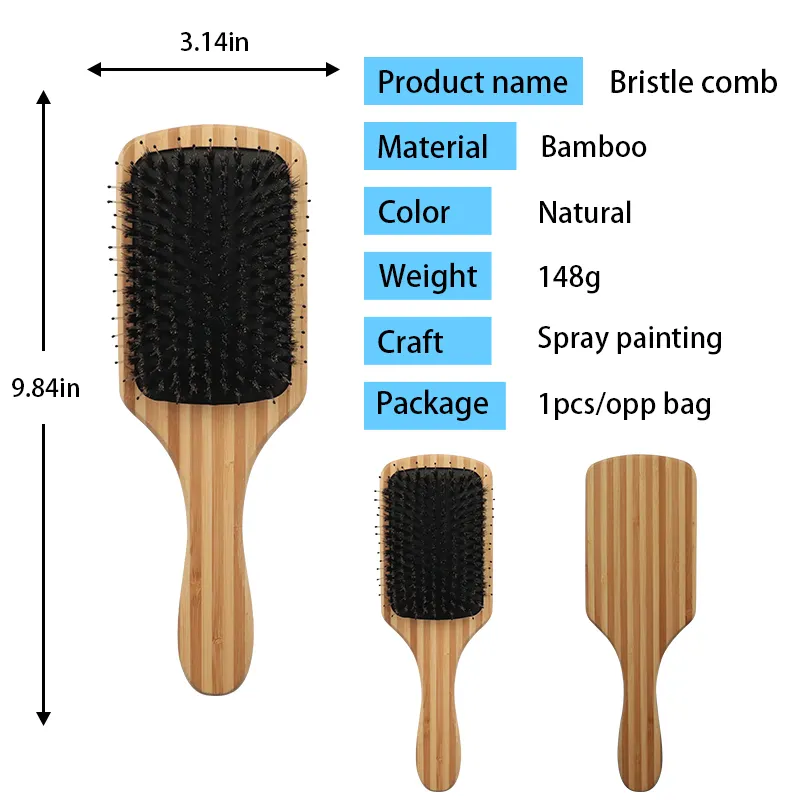 Fashion Wooden Hair Brush Manufacturers 3