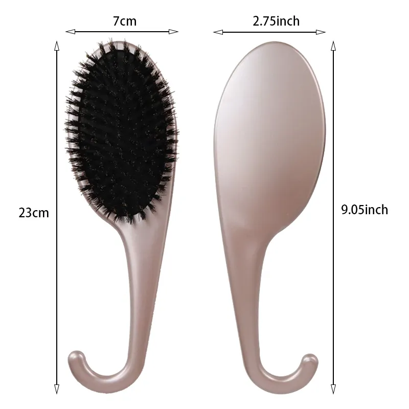 Low-cost Small Boar Bristle Hair Brush Small Boar Bristle Hair Brush Company 4
