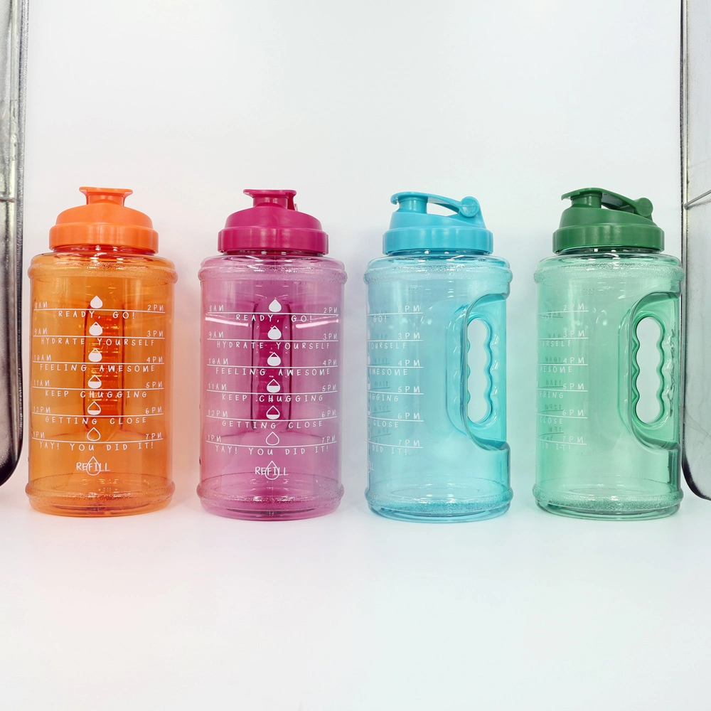 Bouteille d'eau potable KingLine 2,5 L avec poignée pour le sport 1