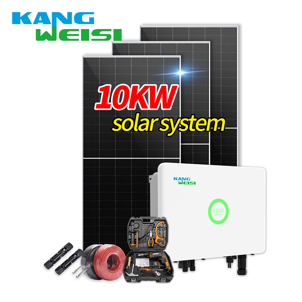 Sistem Energi Surya Sistem PV Pembangkit Listrik Rumah 10kw 15kw On-grid 2