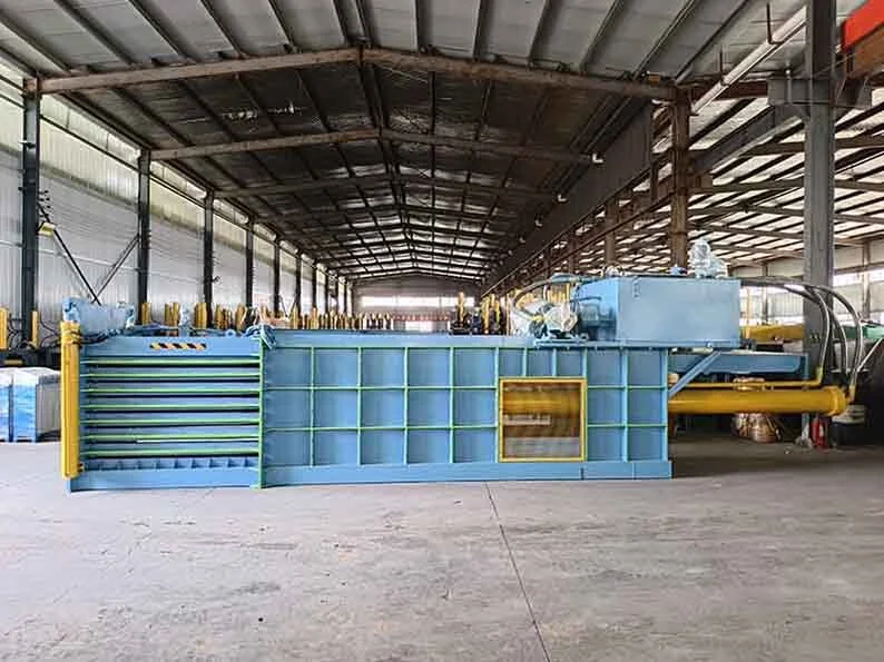 Máquina empacadora de papel usado hidráulica automática 1
