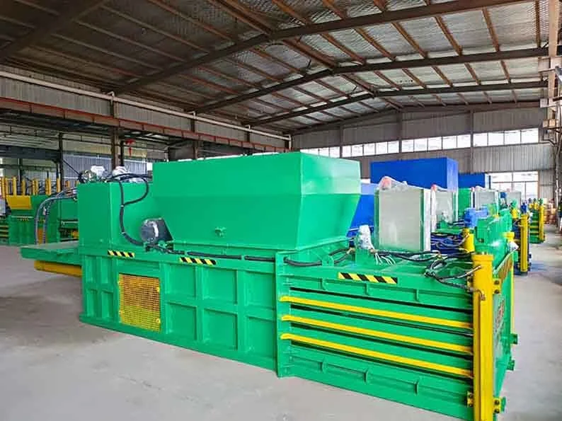 120ton waste cardboard press baling machine 1