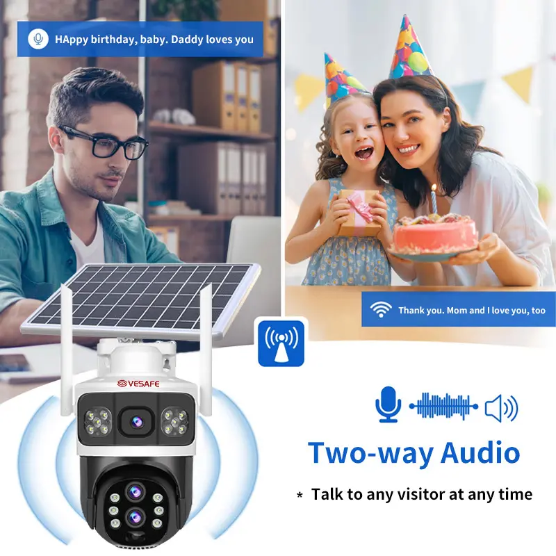 VESAFE Solar Powered 4g Security Camera Solar Powered 4g Security Cameramade in China 4