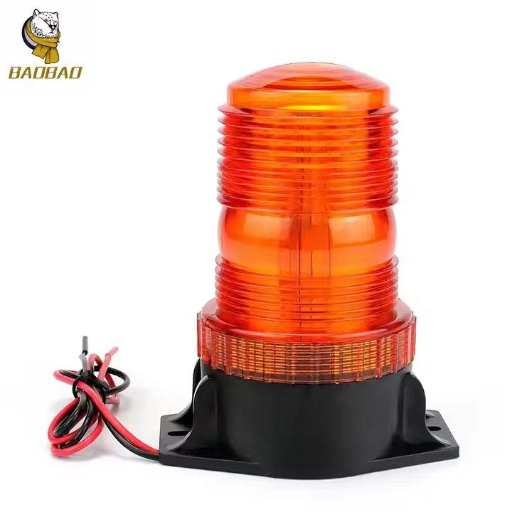 30LED 18W camión autobús techo estroboscópico intermitente luces de advertencia de baliza de emergencia para camión remolque BB585 1
