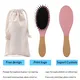 Wholesale Paddle Hair Brushes Wood Color - - Artisans 7