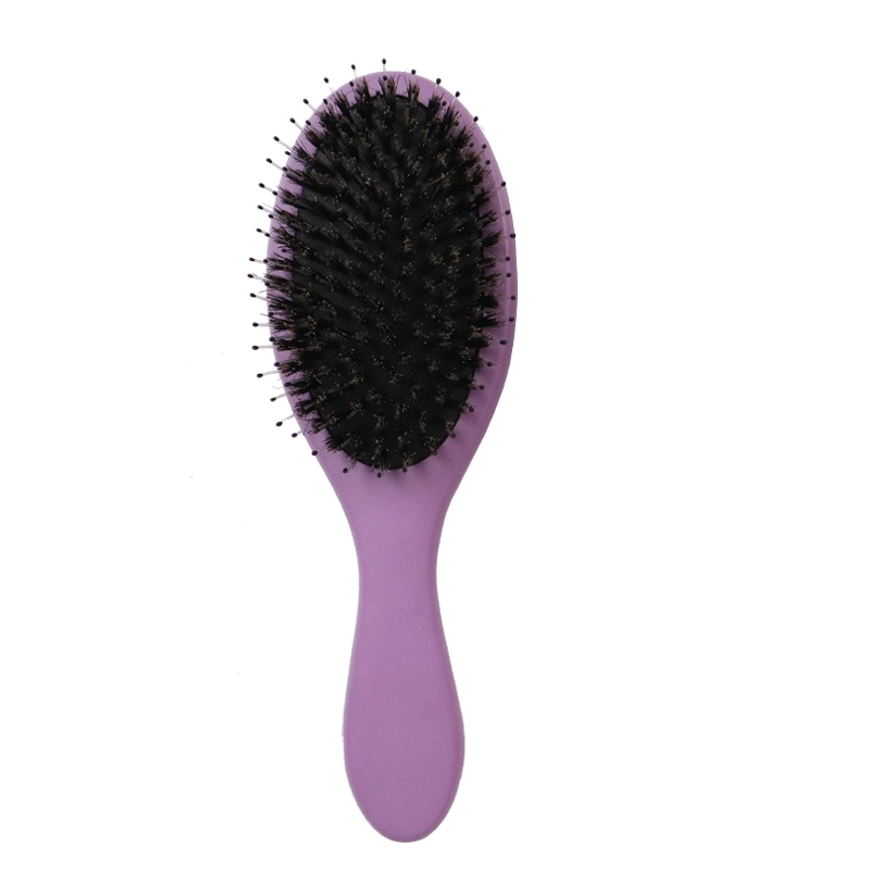 Direct factory sale wooden soft bristles hair brush scalp massage fashion magic nylon bristles hair brush 1
