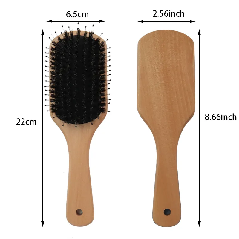 Bulk Buy Hair Brushes Wood Color 35 Days with Good Price 3