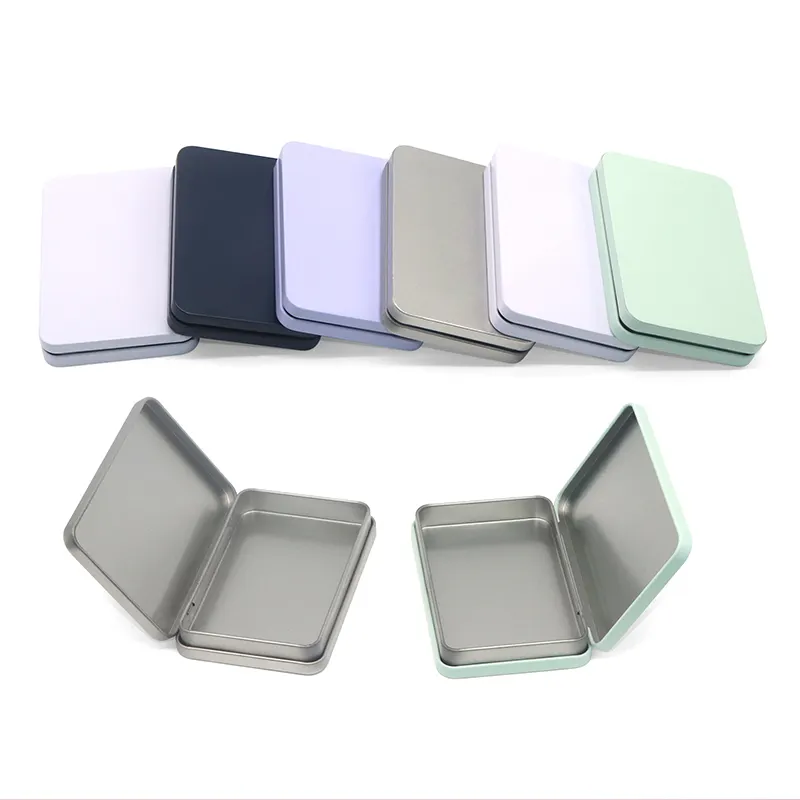 Small Hinged Metal Boxes TINPLATE - - XPD 5