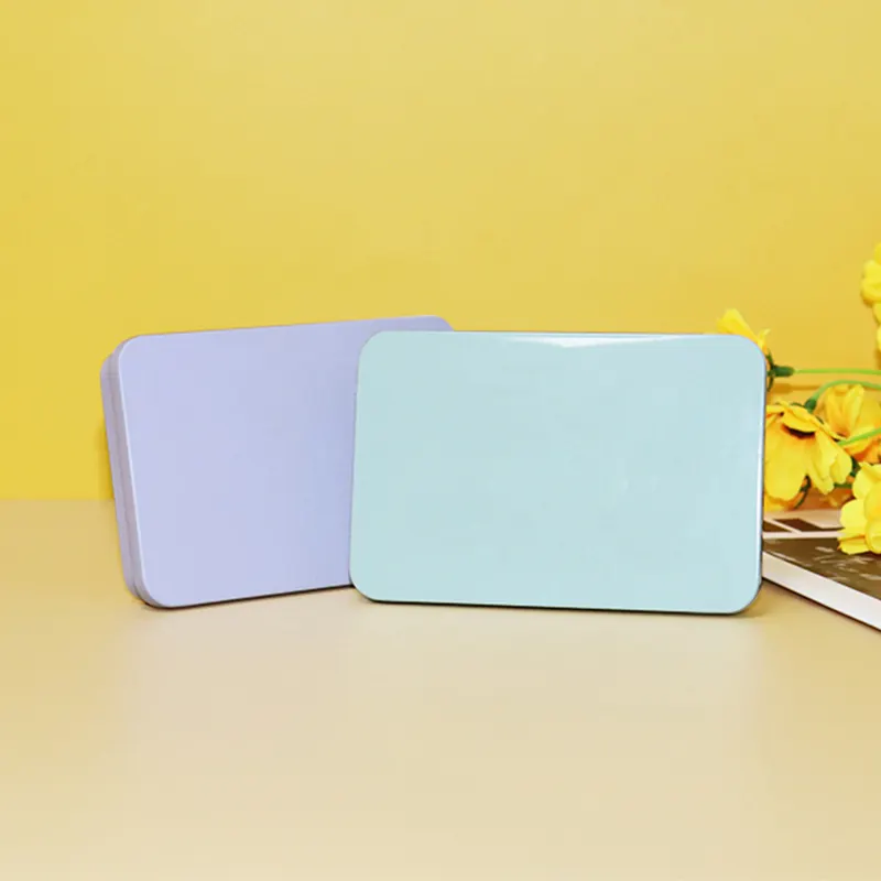 Small Hinged Metal Boxes TINPLATE - - XPD 6
